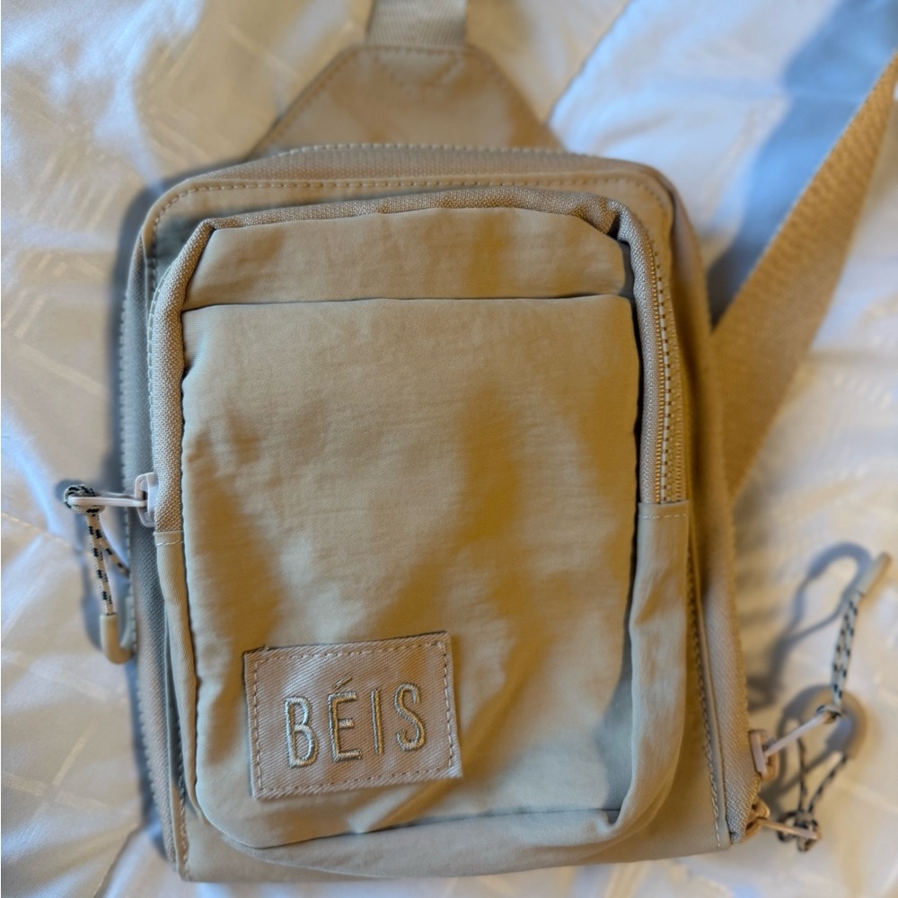 BEIS Beige Belt Bag for Women
